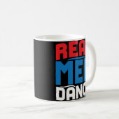 Dance Men Dancer Coffee Mug Teacher Male Ballet Kaffeetasse (VorderseiteRechts)