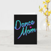 Dance Mimi Leopard Funny Dancing Mimi Muttertag Karte (Gelbe Blume)