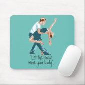 Dance Mood Mousepad (Mit Mouse)