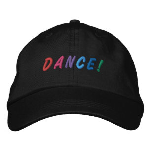 Dance Multicolored bestickte Hutkappe Baseballkappe