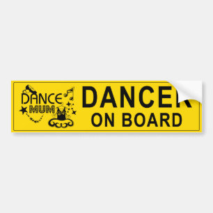 Dance Mum Autoaufkleber