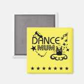 Dance Mum Magnet (Vorderseite/Rückseite)