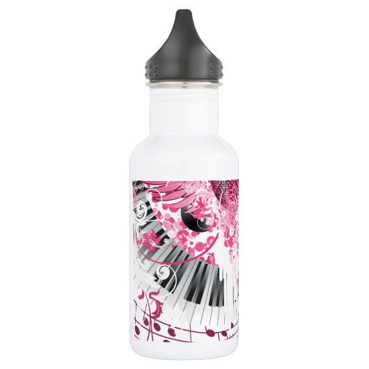 Dance Music Disco Ball Piano 32. oz. Trinkflasche (Links)
