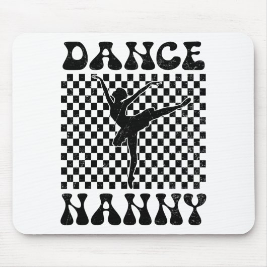 Dance Nanny Dance Lover Mütter Day Mousepad (Vorne)