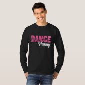 Dance Nanny Of A Dancer Nanny Dancing Leopard Moth T-Shirt (Vorne ganz)