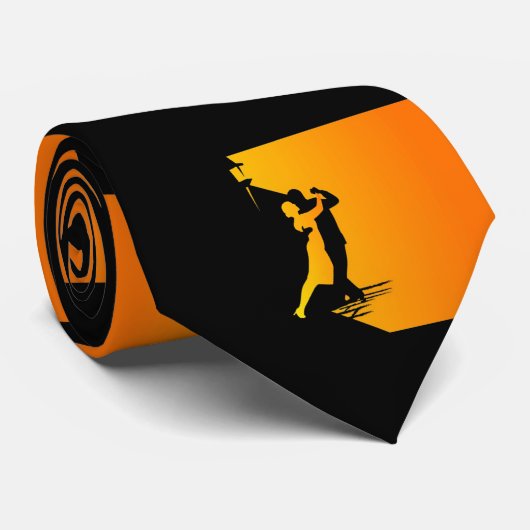 Dance Neck Tie Krawatte (Gerollt)