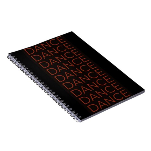 Dance-Notebook Notizblock (Rechte Seite)