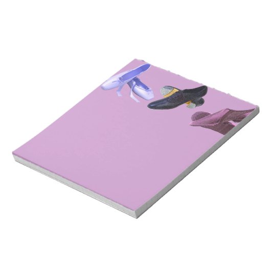 Dance Notepad Notizblock (Rotiert)
