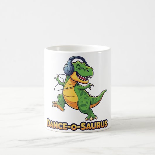 Dance-o-Saurus Kaffeetasse (Mittel)
