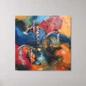 Dance of the Elements Leinwanddruck (Vorderseite)