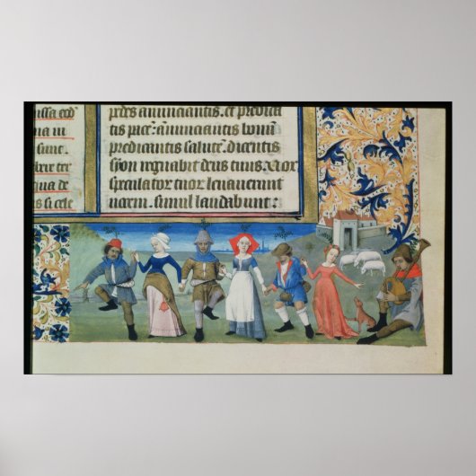 Dance of the shepherds poster (Vorne)