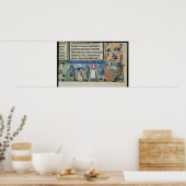 Dance of the shepherds poster (Küche)
