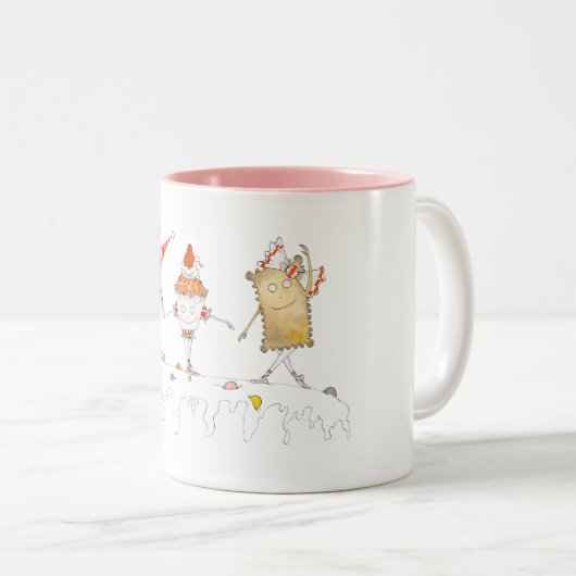 Dance of the Süßigkeiten - The Nutcracker Series Zweifarbige Tasse (VorderseiteRechts)