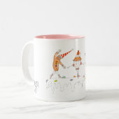 Dance of the Süßigkeiten - The Nutcracker Series Zweifarbige Tasse (Vorderseite Links)