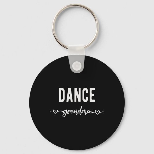Dance Oma Funny Großmutter Dancer Lov Schlüsselanhänger (Vorderseite)
