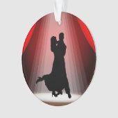 Dance Ornament - Competition Ballroom Dancing (Vorderseite)