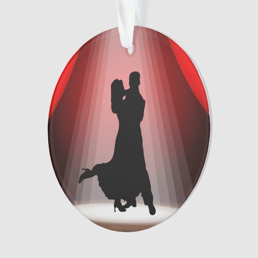 Dance Ornament - Competition Ballroom Dancing (Vorderseite)