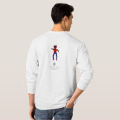 Dance Parent Erinnerung Apple Unisex Long Sleeve T-Shirt (Schwarz voll)
