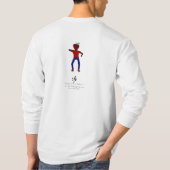 Dance Parent Erinnerung Apple Unisex Long Sleeve T-Shirt (Rückseite)