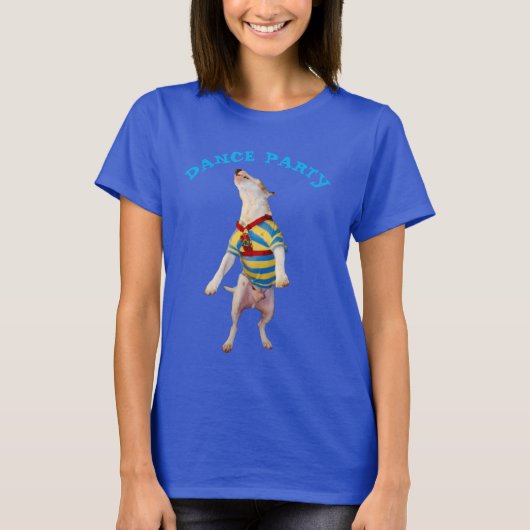 DANCE PARTY LOOUNCH Frauenhemd T-Shirt (Vorderseite)