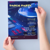 DANCE PARTY ,POSTER,FLYER FLYER (Hand)