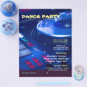 DANCE PARTY ,POSTER,FLYER FLYER (Einzeln)