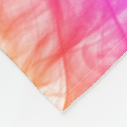 Dance Pastel Watercolor Fleece Blanket (Ecke)