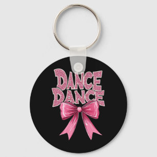 Dance Pink Dancing Bow Niedlich Ballet Erwägung Cl Schlüsselanhänger