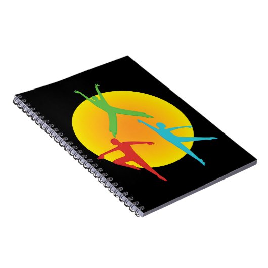 Dance Poses Notizblock (Rechte Seite)