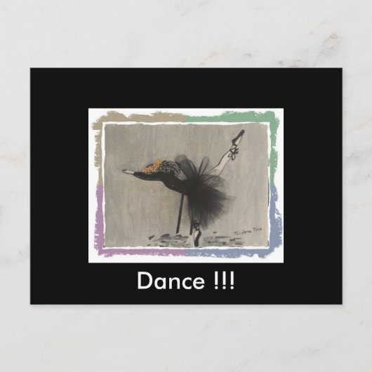 Dance Postcard Postkarte (Vorderseite)