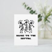 dANCE Postkarte (Stehend Vorderseite)