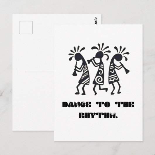 dANCE Postkarte (Vorne/Hinten)