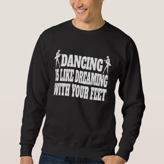 Dance School Standard Dance Lessons Dance Accessor Sweatshirt (Vorderseite)