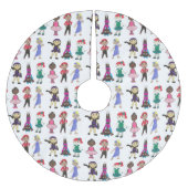 Dance School Studio Ballett Stich Jazz Lyrical Acr Polyester Weihnachtsbaumdecke (Vorderseite)