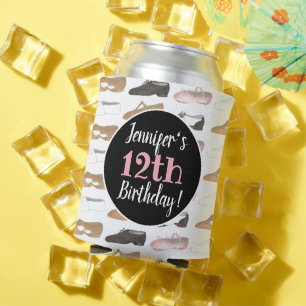 Dance Shoes Ballet Stich Jazz Lyrical Geburtstagsp Dosenkühler