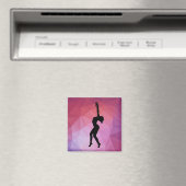 Dance Silhouette Magnet (In Situ (Geschirrspüler))
