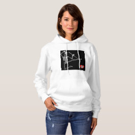 Dance Skeletts für Damenunterhalter Hoodie
