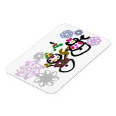 Dance Snowman and Snowwoman Magnet (Linke Seite)