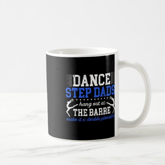 Dance Step Papa Funny Dancing Stepdad von einem Tä Kaffeetasse (Rechts)