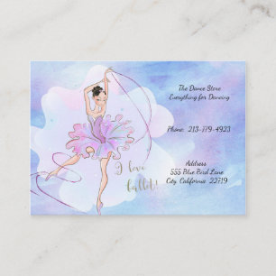 Dance Store Business Card Visitenkarte