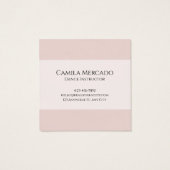 Dance Studio Ballerina Pastel Pink Socials (Rückseite)