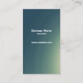 Dance Studio Instructor Business Card Visitenkarte (Rückseite)