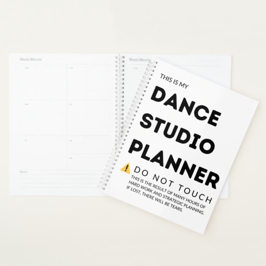 Dance Studio Planner Planer (Anzeige)