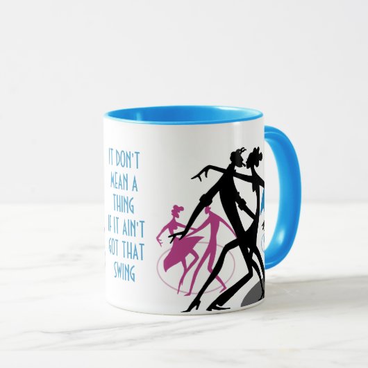 Dance & Swing Tasse (VorderseiteRechts)