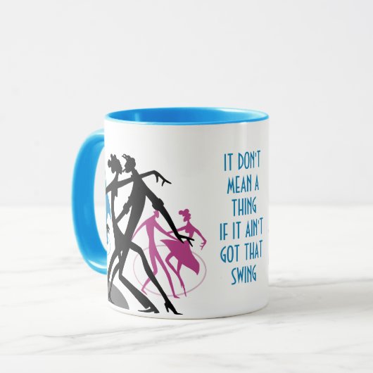 Dance & Swing Tasse (Vorderseite Links)