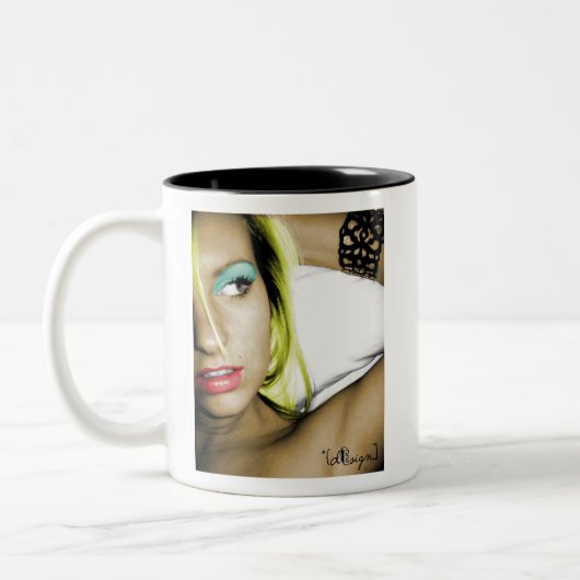 *dance, Tanz Zweifarbige Tasse (Links)