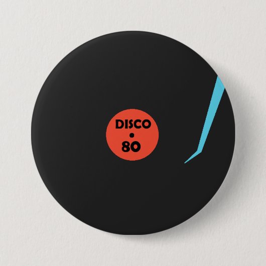 Dance-Taste der Disco 80 Button (Vorderseite)