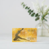 Dance Teacher Dance Instructor modern stylish Visitenkarte (Stehend Vorderseite)