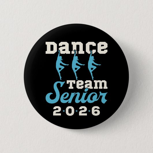 Dance Team Senior Class of 2026 Button (Vorderseite)