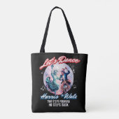 Dance The Harris Walz 2024 Liberty and Uncle Sam Tasche (Rückseite)